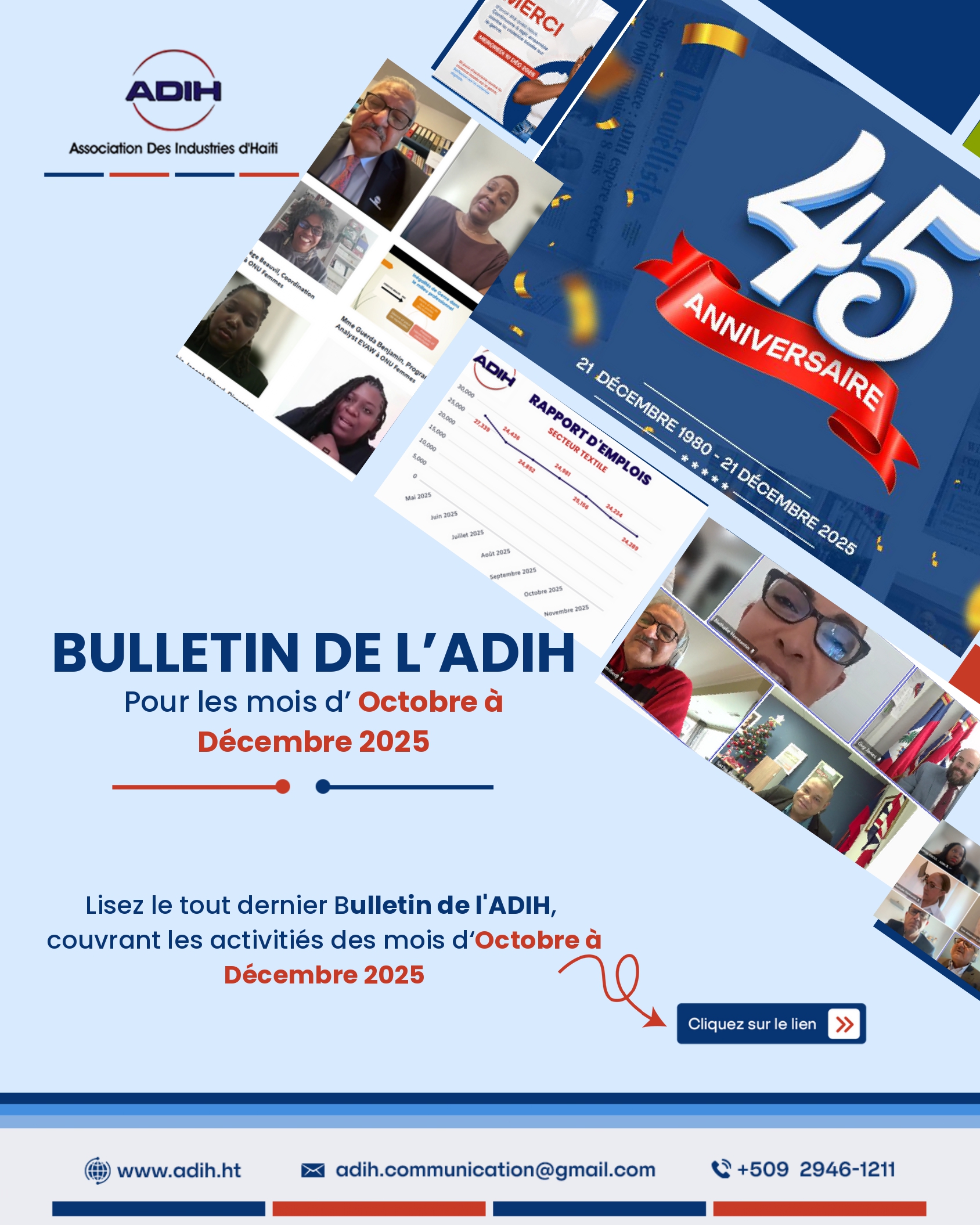 BULLETIN DE L’ADIH – OCTOBRE DÉCEMBRE 2025
